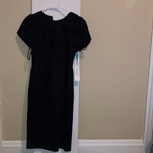 Suede Calvin Klein dress
